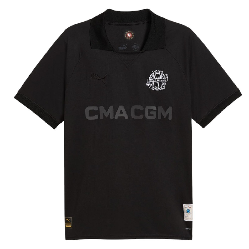 Maillot Marseille 125 ans noir