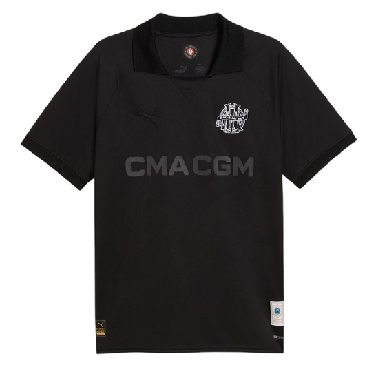 Maillot Marseille 125 ans noir