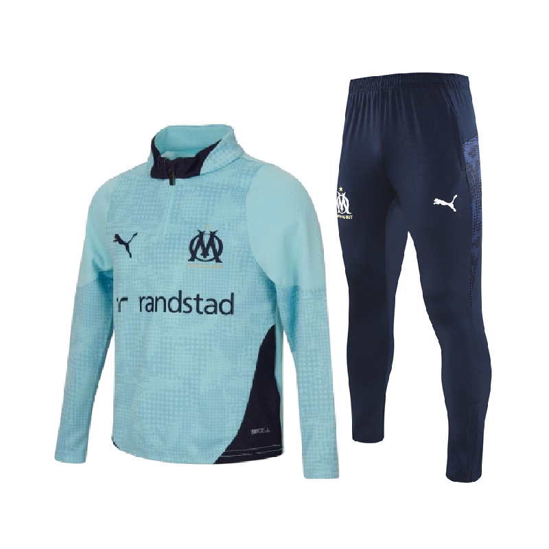 Survêtement Marseille Bleu clair Enfant 25/26