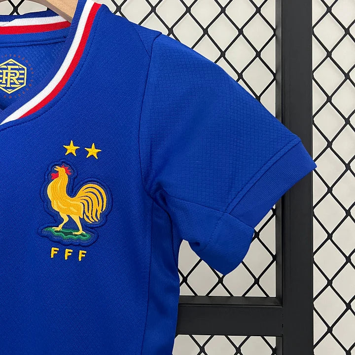 Maillot et short France Domicile enfant Euro 2024