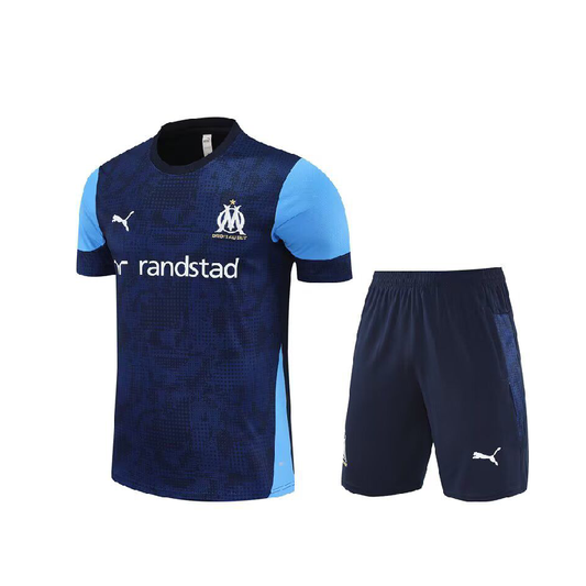 Tenue entrainement Marseille Bleu Marine enfant 2025-2026