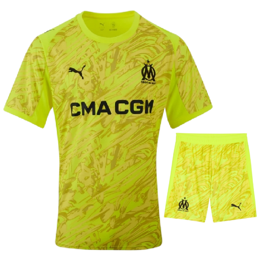 Kit Gardien Marseille jaune 2025/2026