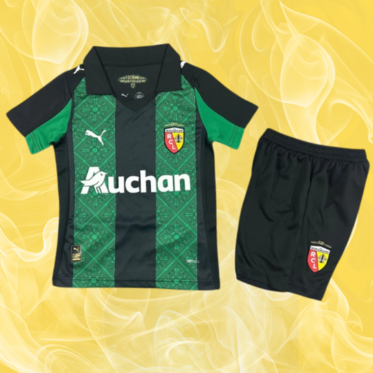 Maillot et short Lens enfant exterieur 2025-2026