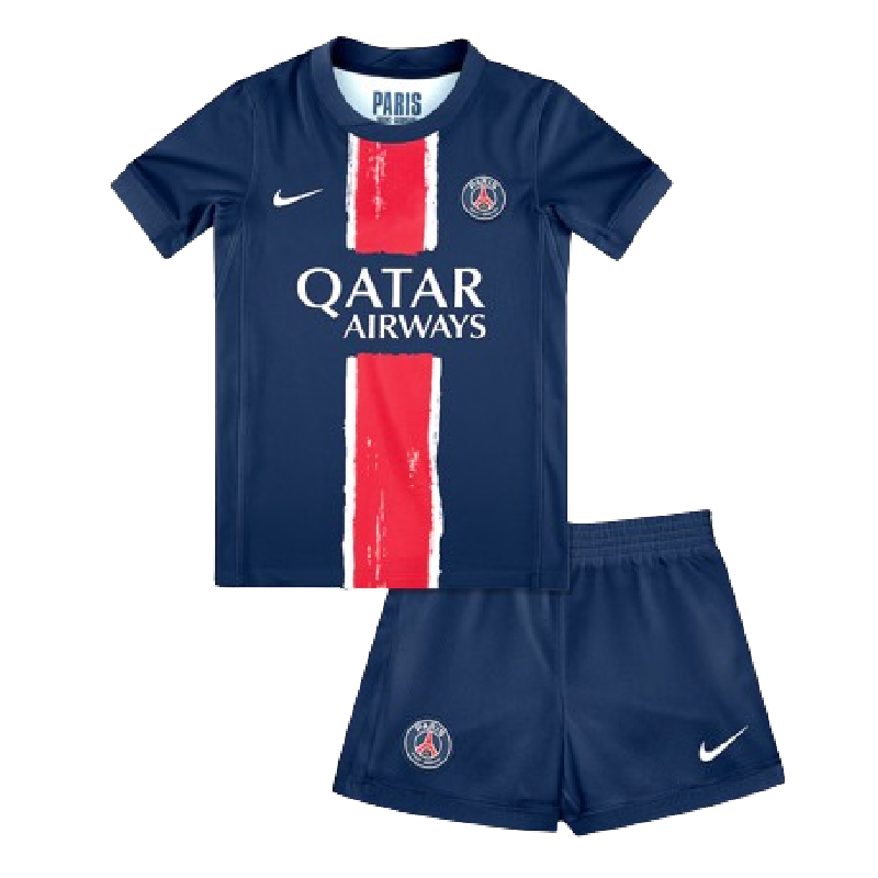 Maillot et short Paris enfant domicile 2024-2025